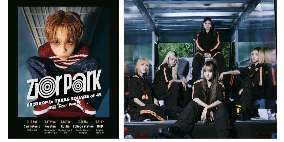 K-Pop Idols, Texas Tour… Young Posse & Zior Park